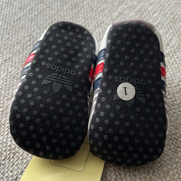 Adidas 3-6 Month (Size 1) Baby Shoes - Picture 4 of 5